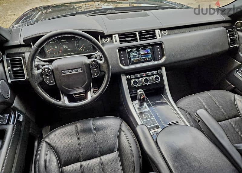 Range Rover Sport DYNAMIC V8 4WD 2016 FULL 68000 miles  شبه جديد 14