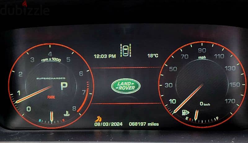 Range Rover Sport DYNAMIC V8 4WD 2016 FULL 68000 miles  شبه جديد 18