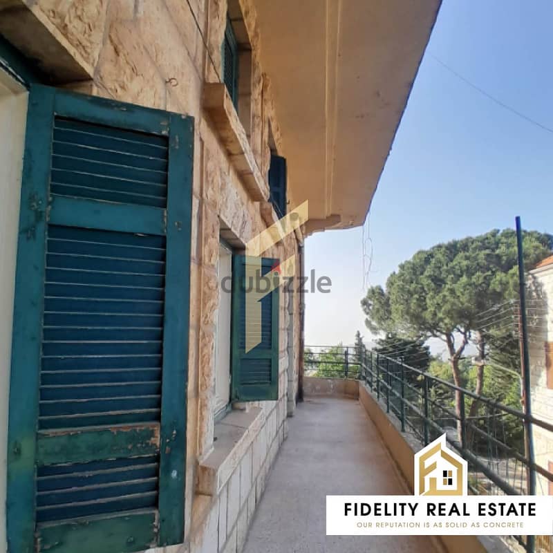 Apartment for rent in Aley Ras el Jabal WB180 1