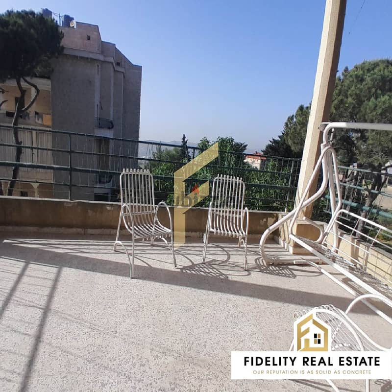 Apartment for rent in Aley Ras El Jabal - Furnished WB180 2