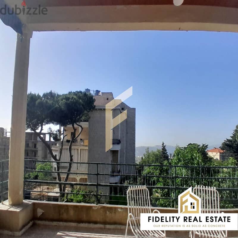Apartment for rent in Aley Ras El Jabal - Furnished WB180 7