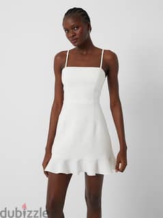 White Graduation Dress new with tag. French Connection