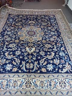 Persian Nain carpet . 375 $