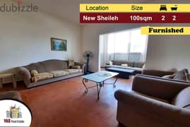 New Sheileh 100m2 | Sea View | Furnished |Calm Area|Well Maintained|TO 0