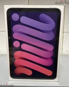 Ipad mini 6 256gb wifi purple exclusive & original price 0