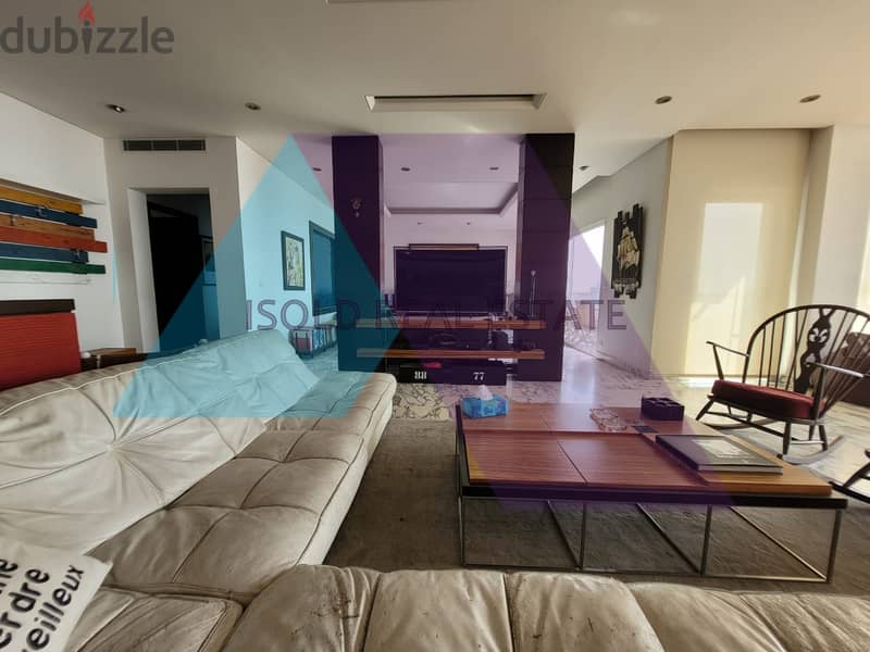 Fully renovated 248 m2 apartment + Panoramic View for sale in Rabieh 3