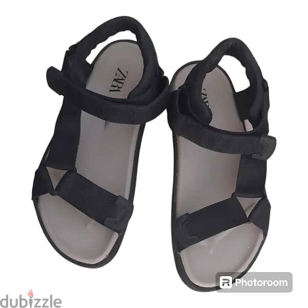 Zara Black Sandals 1