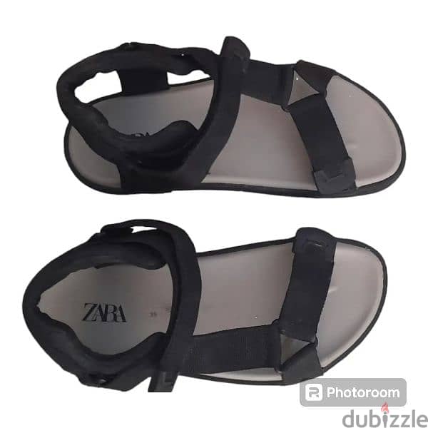 Zara Black Sandals 2