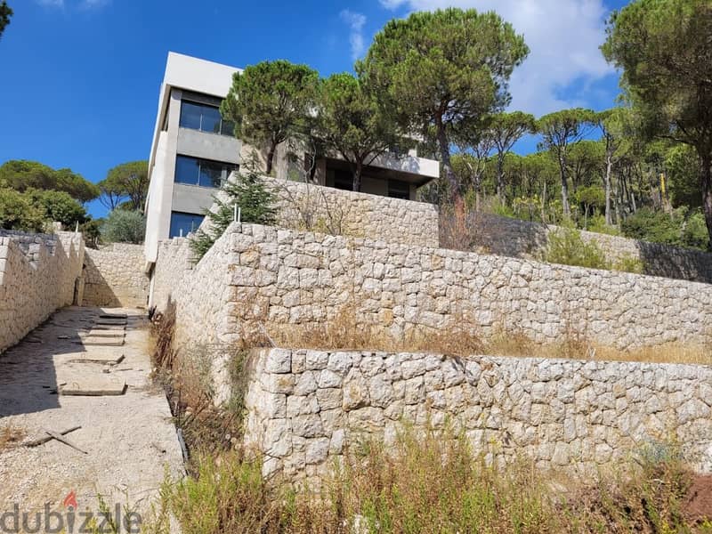 1100 Sqm|Brand new villa for sale in Baabdath | Sfeila | Mountain view 1