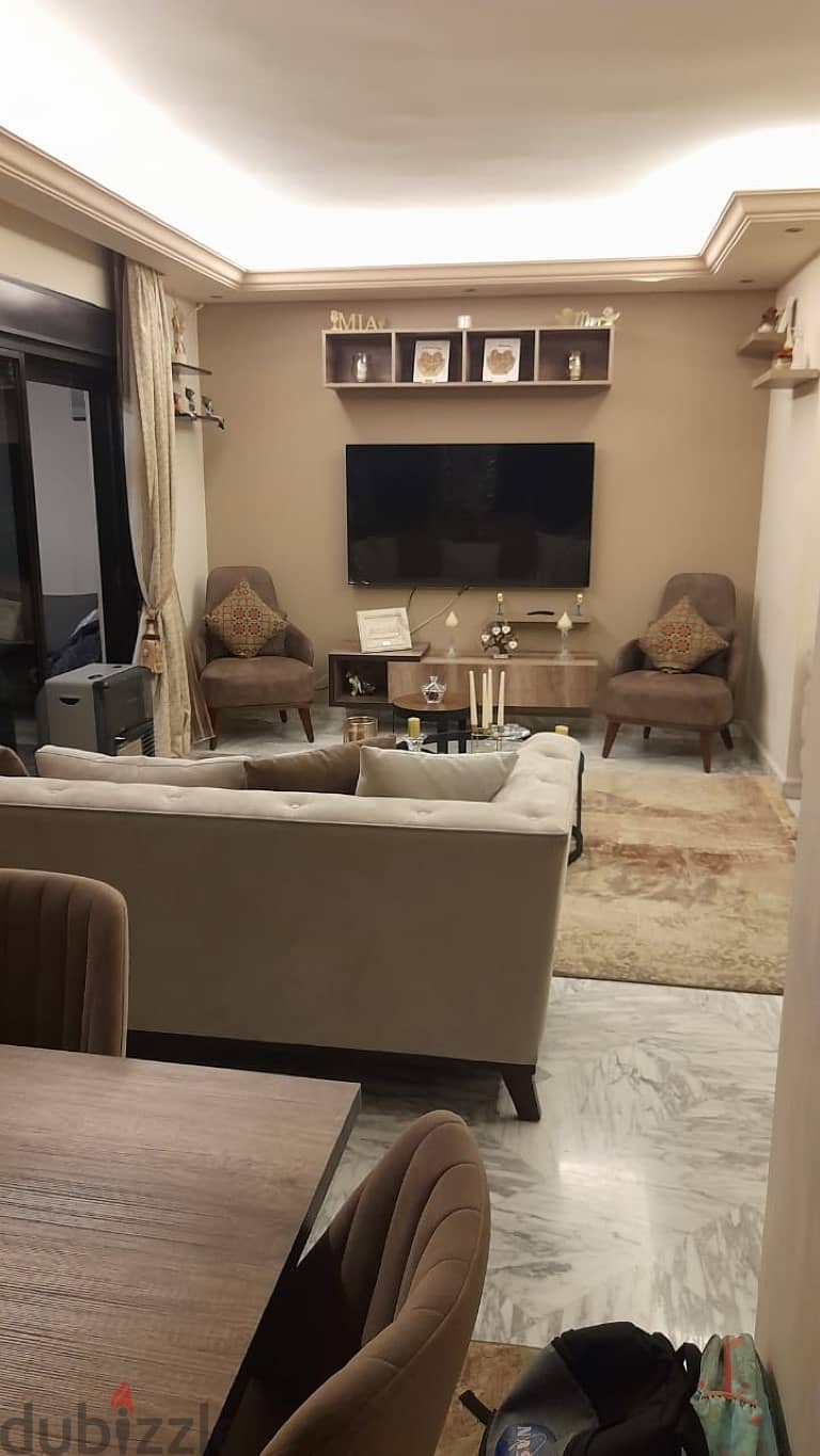 140 Sqm | Fully furnished apartment for sale in Mansourieh 2