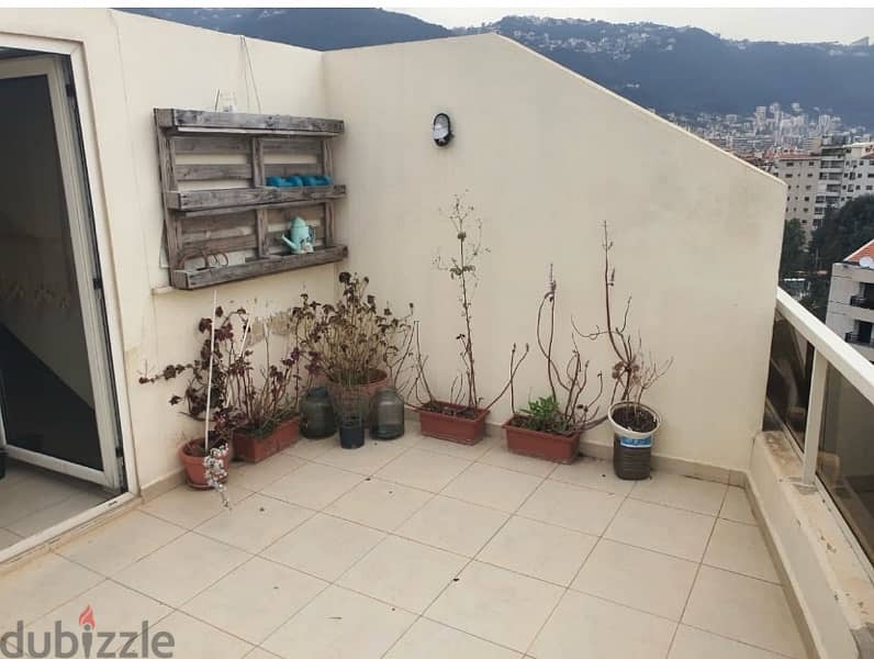 Beautiful furnished rooftop studio for rent in Kfarhbab  Ghazir 9