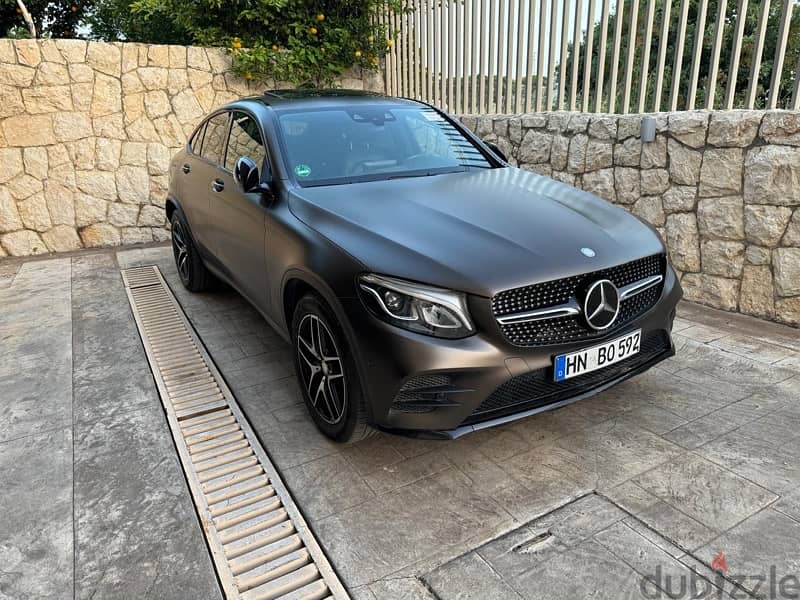 Mercedes-Benz GLC250 coupe AMG germany! MAGNO BROWN IN DESIGNO BLAck! 0