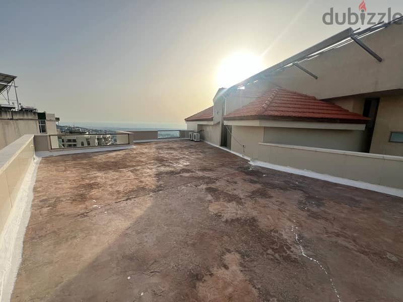 Mansourieh duplex with 2 terraces 150m panoramic view Ref#6163 1