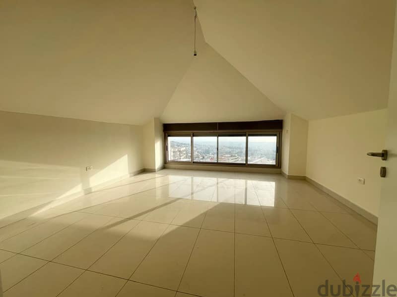Mansourieh duplex with 2 terraces 150m panoramic view Ref#6163 3