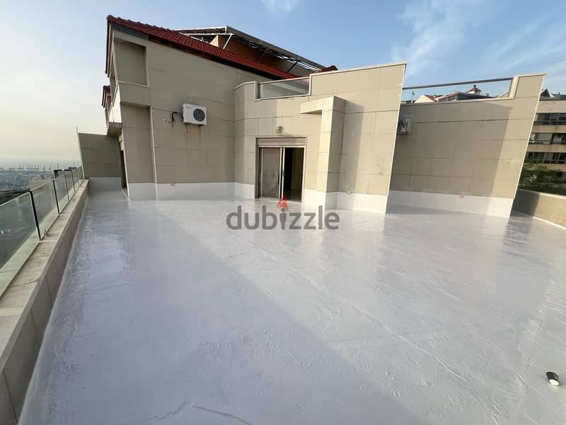 Mansourieh duplex with 2 terraces 150m panoramic view Ref#6163 10
