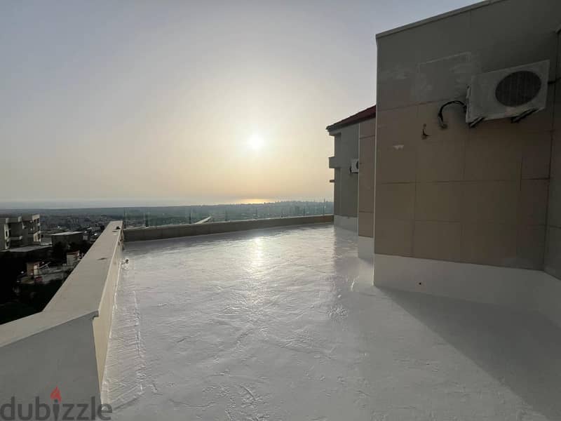 Mansourieh duplex with 2 terraces 150m panoramic view Ref#6163 13