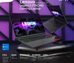 Lenovo Legion 5 Barely Used + Fan Table + Bag + Wireless mouse + pad