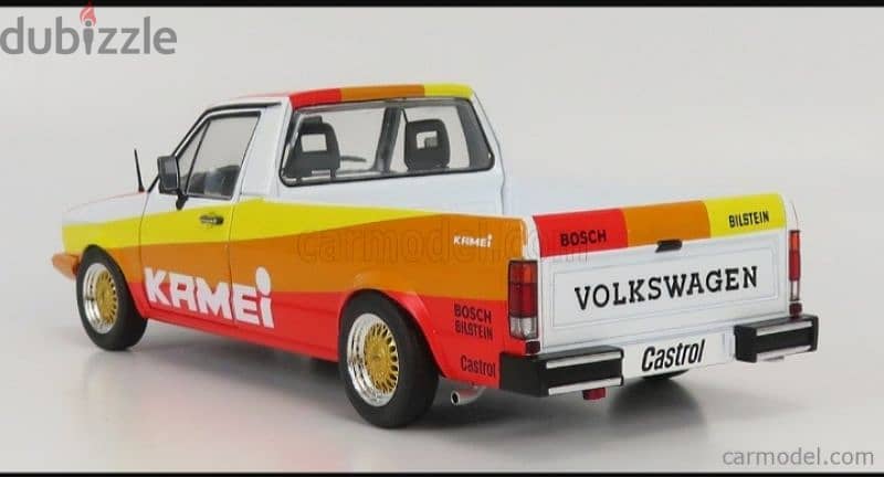 VW Caddy 1982 Street Fighter diecast car model 1;18. 2