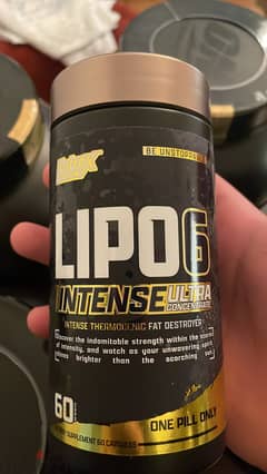 Nutrex Lipo 6 INTENSE Fat Burner (60 Caps)