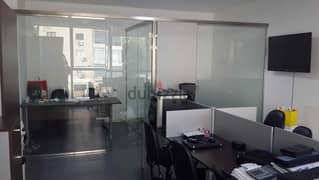kaslik office 130m fully furnished and equipped for rent Ref#6164