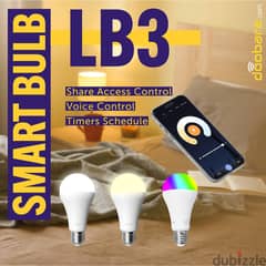 Smart RGB Bulb 14w 1502 lumens RGB, Cool, Warm
