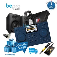 AlphaTheta Omnis-Duo 2-deck Portable DJ System ( 10 Gifts) Hot Offer