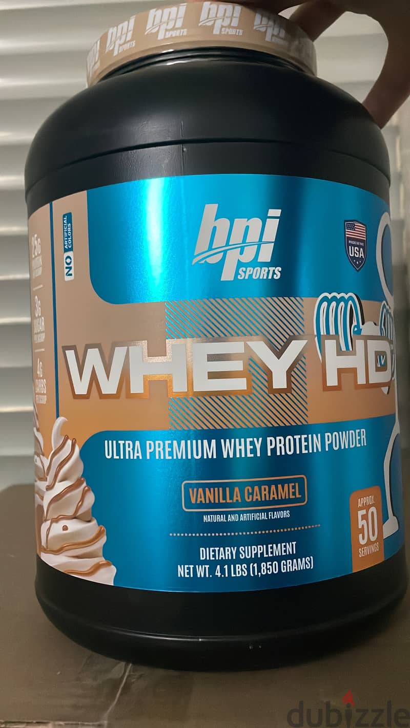 BPI Sports Whey HD (4 lbs) 50 Servings 1