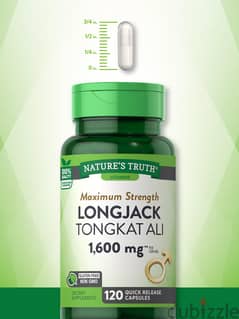Nature's Truth Longjack Tongkat Ali 1,600mg