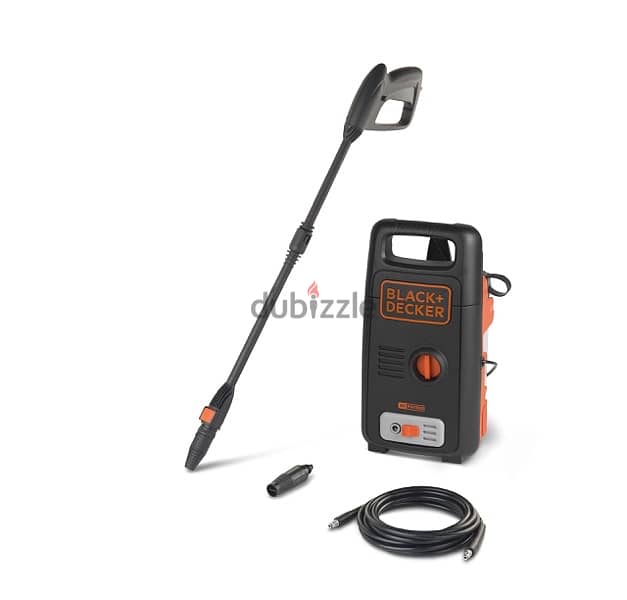 BLACK+DECKER BXPW1300E Pressure Washer, 100 Bar PSI, 1300 W 2