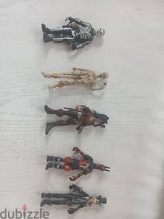 5 Fortnite figures/figurine