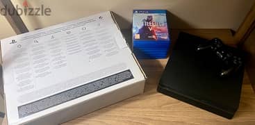 PS4 Slim + Original Controller + 7 Games all in perfect conditions