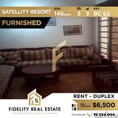 Duplex for rent in Satellity resort Feytroun BC62