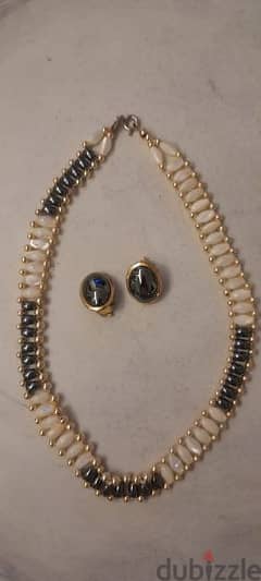 many choice of necklaces with earrings antiques