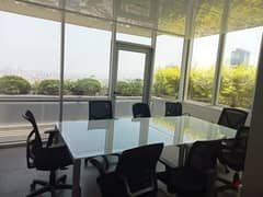 300 Sqm | High end finishing Office for rent in Sin el Fil