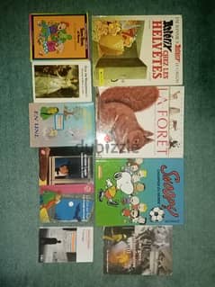 مجموعة قصص وروايات باللغة الفرنسية (10 كتب)