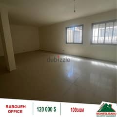 120000$!! Office for sale in Raboueh