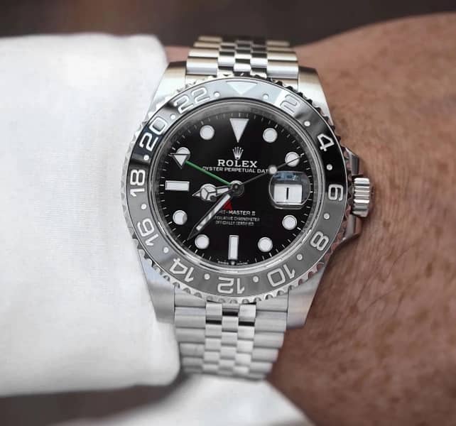 Rolex GMT Master 2 Bruce Wayne 2024 swiss clone 1.1 2