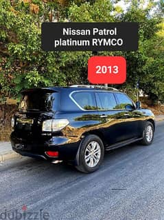 2013 Patrol platinum مصدر و صيانة الشركة