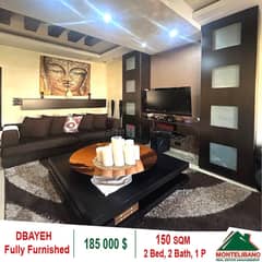 185000$!! Fully Furnished Apartment for sale located in Dbayeh