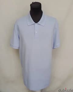 Original "Uniqlo" Sky Blue Cotton Button Shirt Size Men's XL