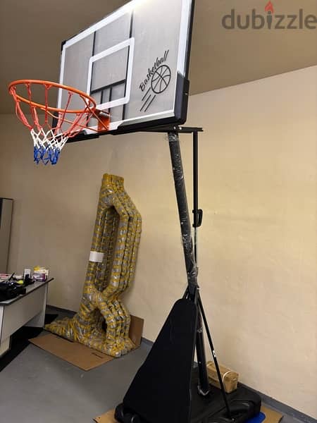 Portable Basketball Hoop 140 cm x 80 cm 1