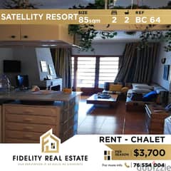 Chalet for rent in Sattelity resort Feytroun BC64