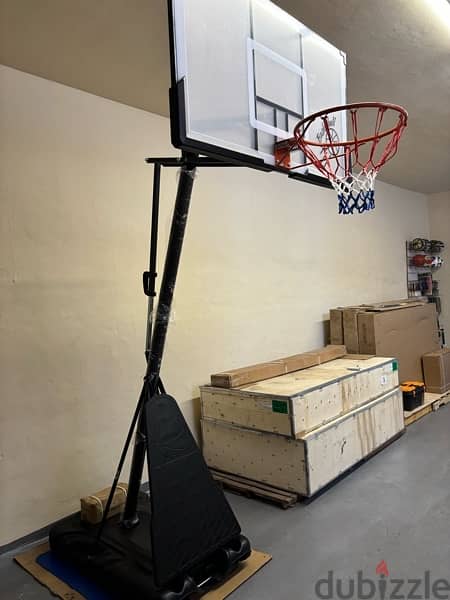 Basketball Hoop 140 cm x 80 cm backboard 6