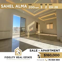 Apartment for sale in Sahel Alma EH28