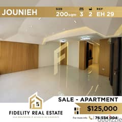 Apartment for sale in Jounieh EH29