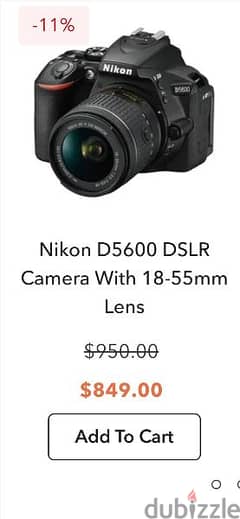 Nikon D5600 with 18-140mm lens 0