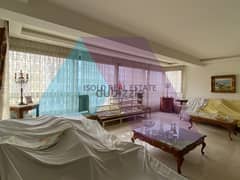 A furnished 230 m2 apartment for rent in Cornishe El Mazraa/Beirut