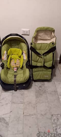 GRACO. car seat stage 1 &. port baby