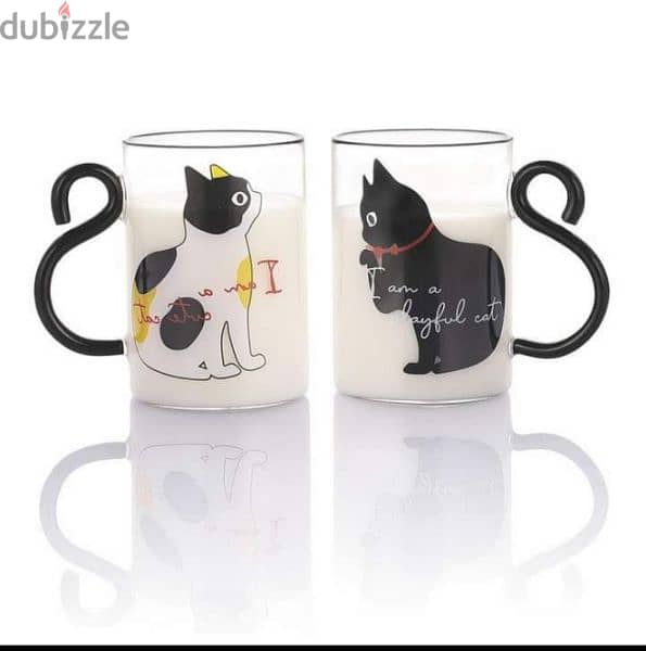 the cutest transparent glass mugs 0