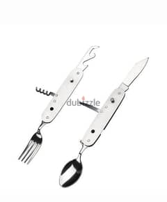 trekstone stainless steel camping cutlery
